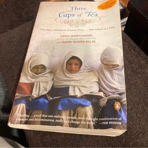 Three cups of tea book
